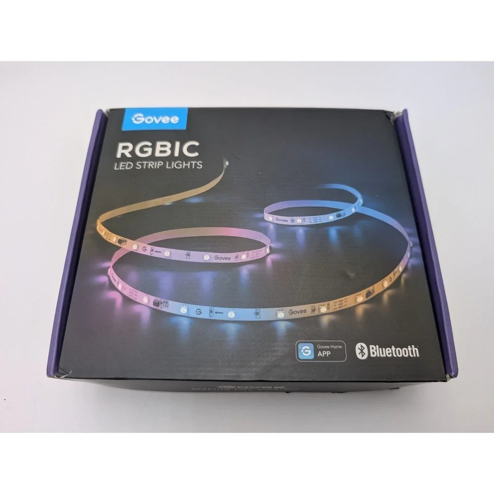 Govee 65.6ft RGBIC LED Strip Lights Color Changing LED via‎ Bluetooth H6147